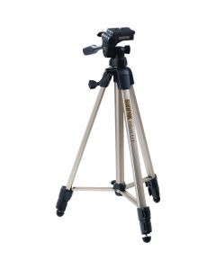 Sunpak 620-060 Tripod with 3-Way Pan Head (Folded height: 20.3"; Extended height: 58.32"; Weight: 2.8lbs; Includes 2nd quick-release plate)